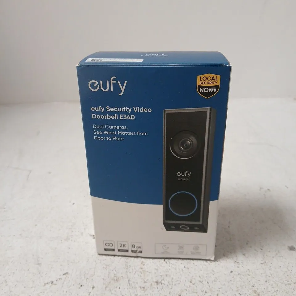 EUFY SECURITY VIDEO DOORBELL E340 – BOXED