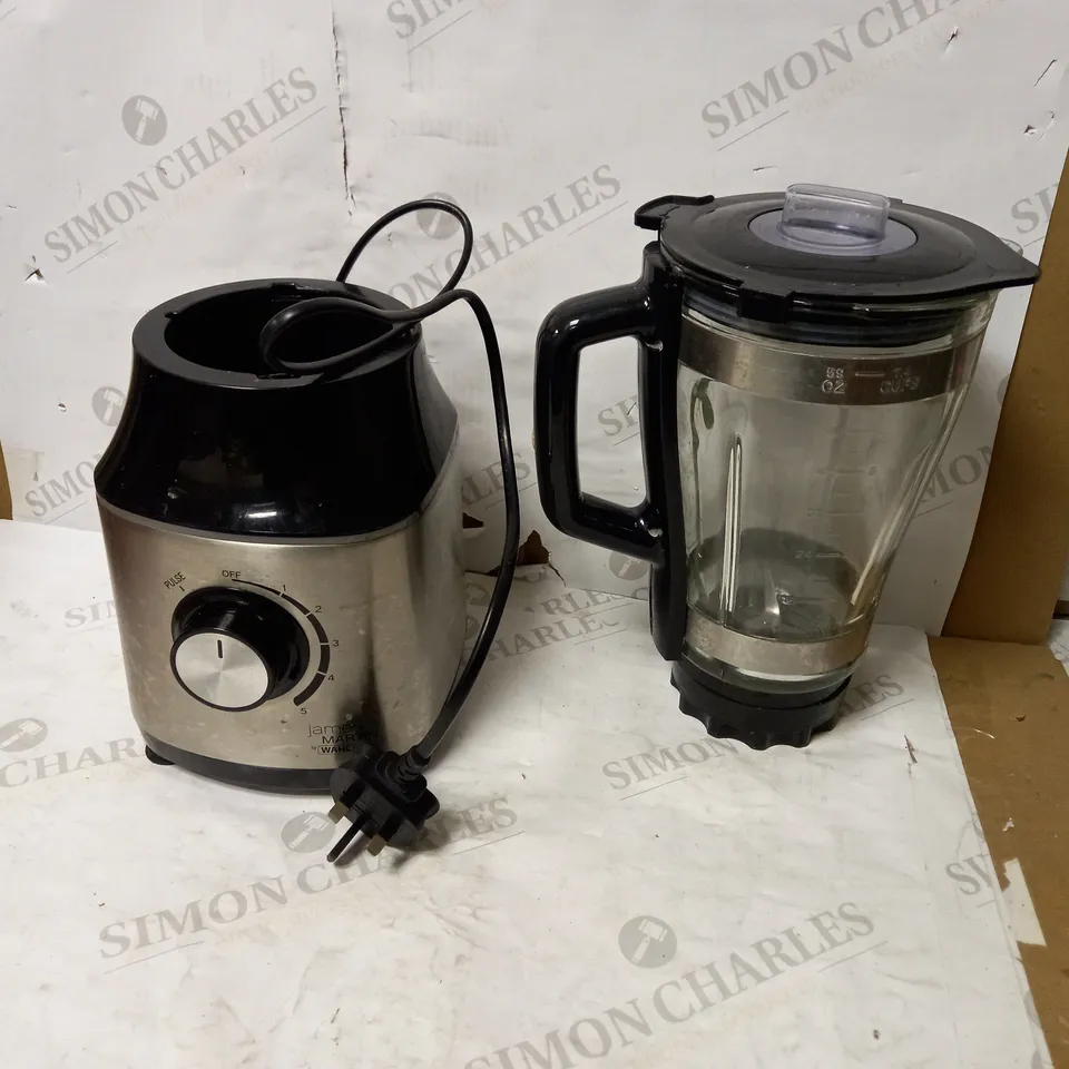 WAHL JAMES MARTIN BLENDER GLASS JUG BLENDER