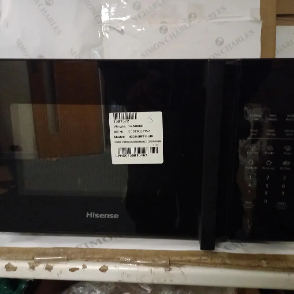 HISENSE H23MOBS5HUK FREESTANDING MICROWAVE 