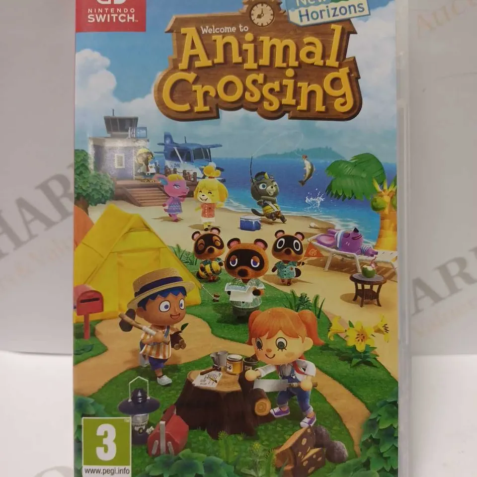 NINTENDO SWITCH ANIMAL CROSSING: NEW HORIZONS
