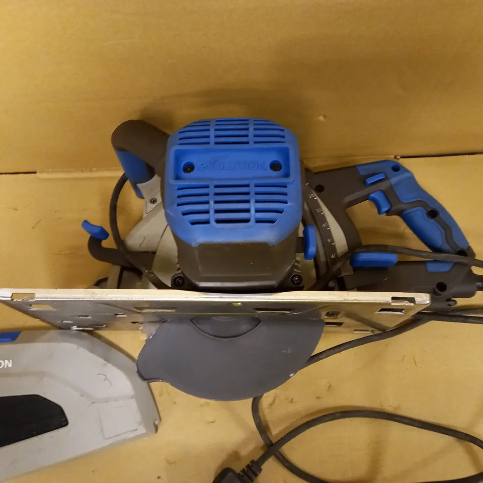 EVOLUTION S210CCS 210MM STEEL CIRCULAR SAW-230V FOR HOME USE