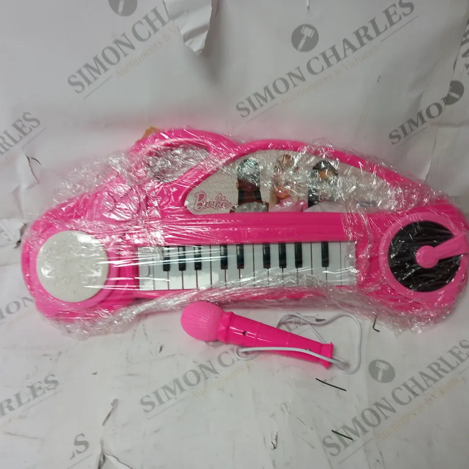 BARBIE FUN ELECTRONIC KEYBOARD  RRP £29.99