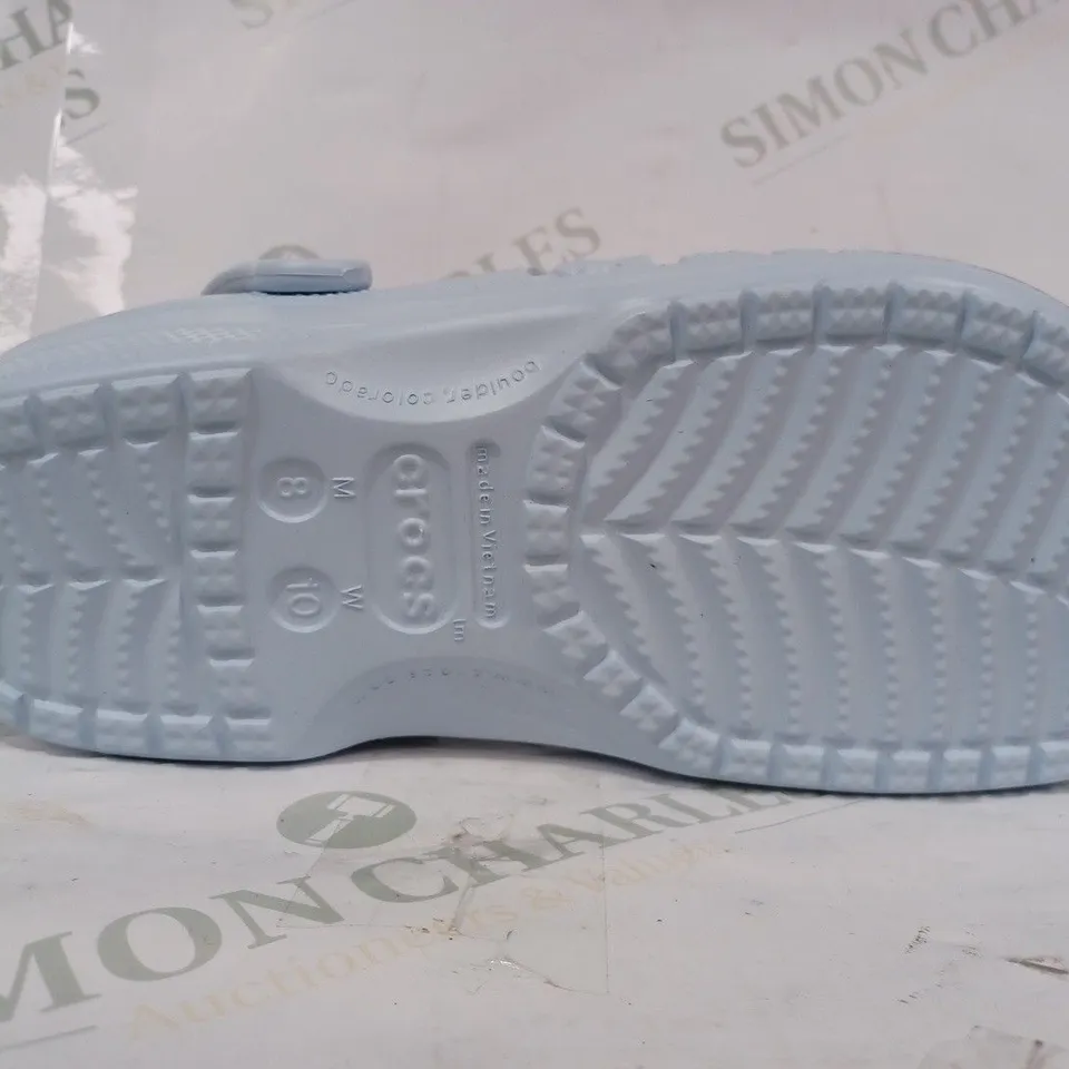 PAIR OF CROCS BAYA SHOE SIN LIGHT BLUE UK SIZE M7/W8