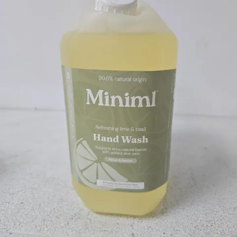 MINIMIL HAND WASH – REFRESHING LIME & BASIL