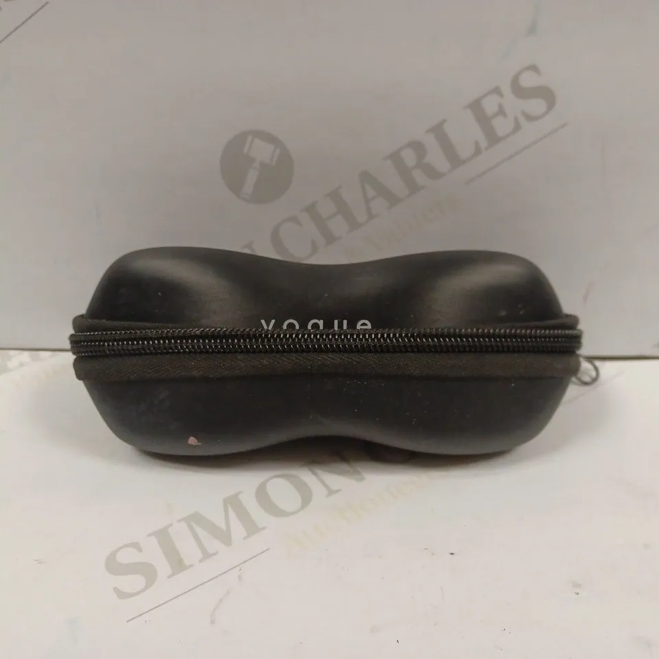 VOGUE BLACK & GOLD GLASSES WITH CASE
