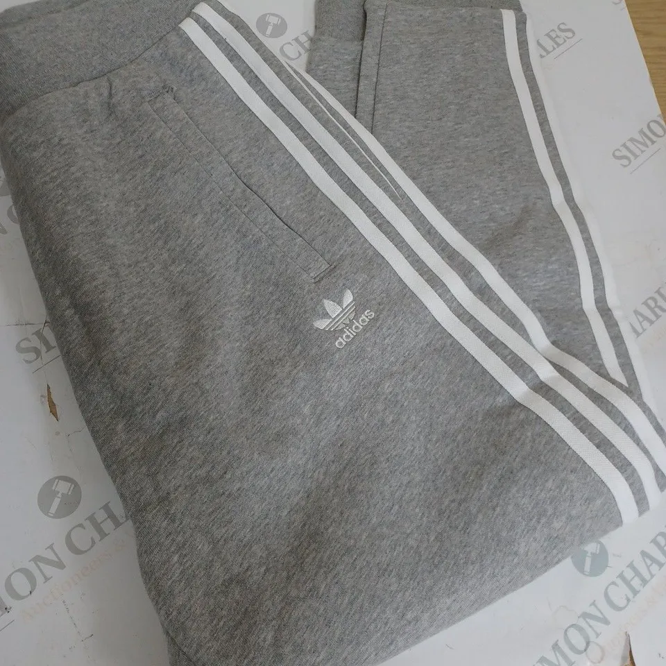 LIGHT GREY ADIDAS JOGGERS SIZE S 