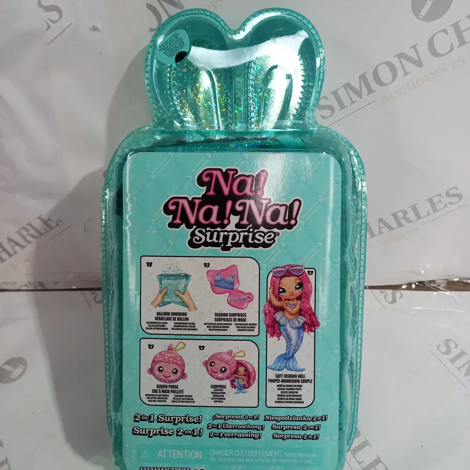 SPARKLE SERIES 1 NA NA NA SURPRISE 2 IN 1 FASHION DOLL PURSE ~ KRYSTA SPLASH