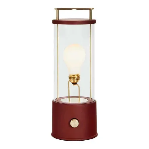 THE MUSE PORTABLE LAMP POMONA RED BY TALA X FARROW & BALL