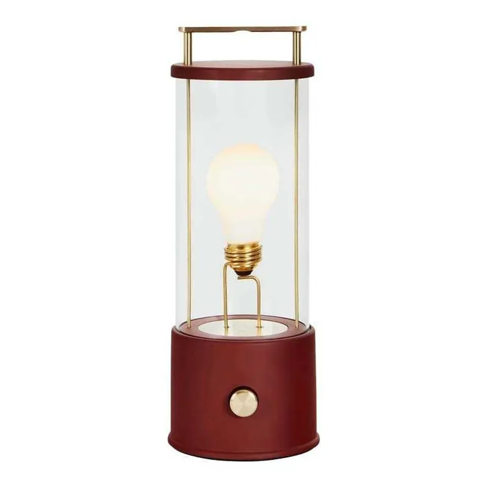 THE MUSE PORTABLE LAMP POMONA RED BY TALA X FARROW & BALL