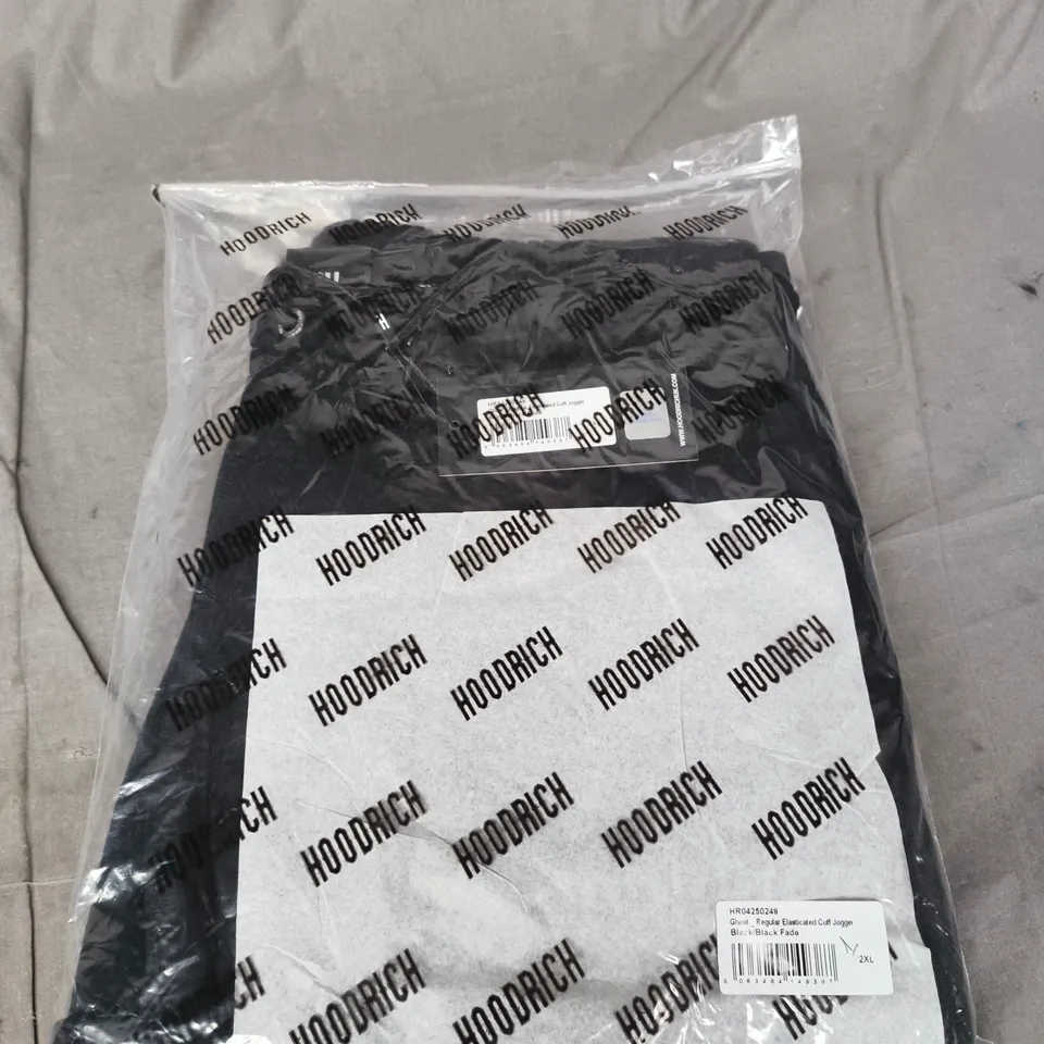 BAGGED HOODRICH REGULAR ELASTICATED CUFF JOGGERS - SIZE 2XL