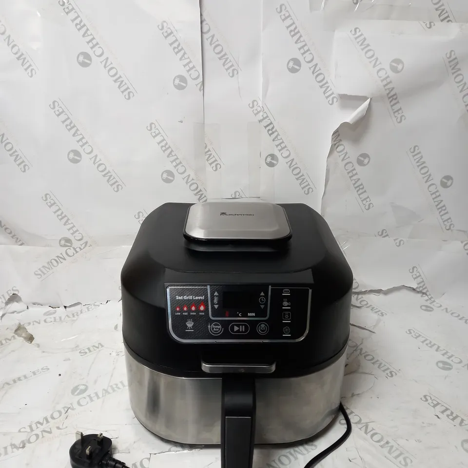 BOXED MASTERPRO KITCHEN ROBOT SMOKELESS GRILL AND AIR FRYER