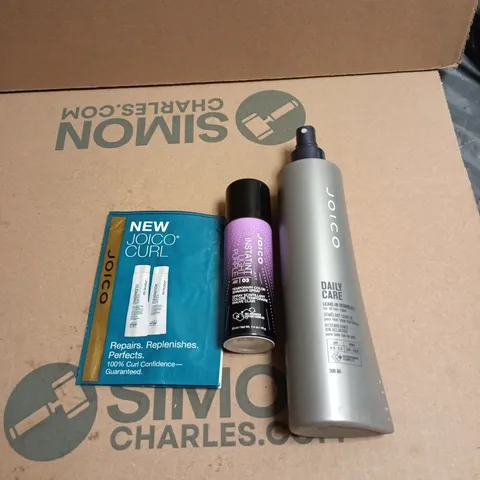 APPROXIMATELY 75 X ASSORTED JOICO HAIR CARE PRODUCTS TO INCLUDE LEAVE IN DETANGLER, TEMP COLOUR SPRAY ETC