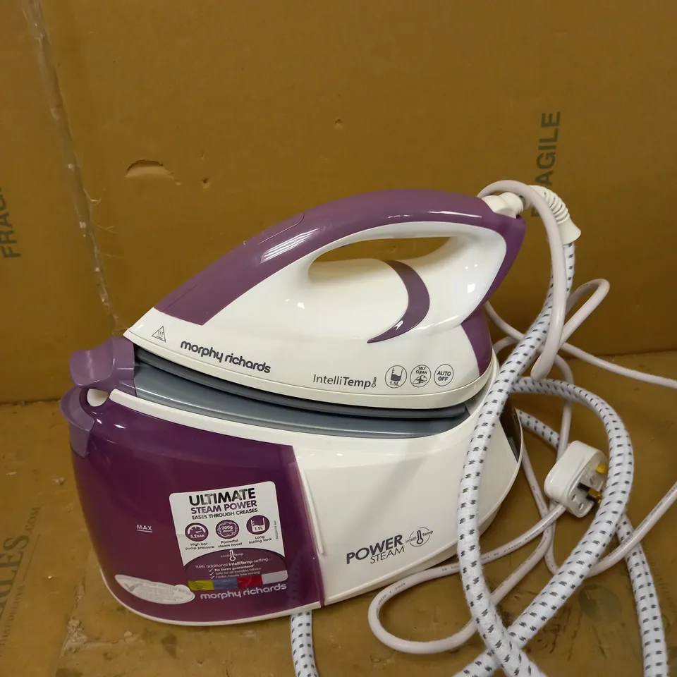 MORPHY RICHARDS 333301 POWER INTELLITEMP STEAM GENERATOR