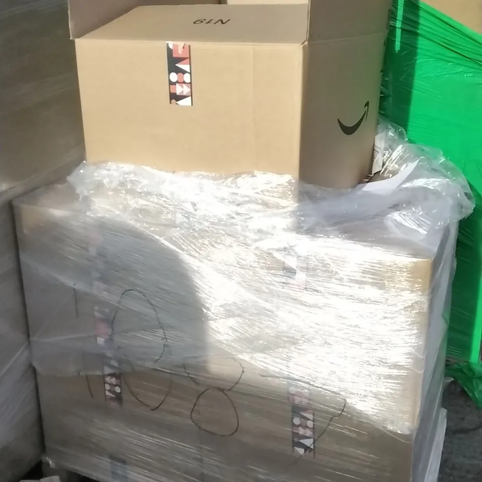 PALLET OF ASSORTED ITEMS INCLUDING DRACULA LOLLIPOPS, NESCAFE DECAF UNSWEETENED, PEACH MANGO KOOL AID, DRIED MOREL MUSHROOMS, LYONS INSTANT COFFEE, LIGHTLY SALTED RICE CAKES