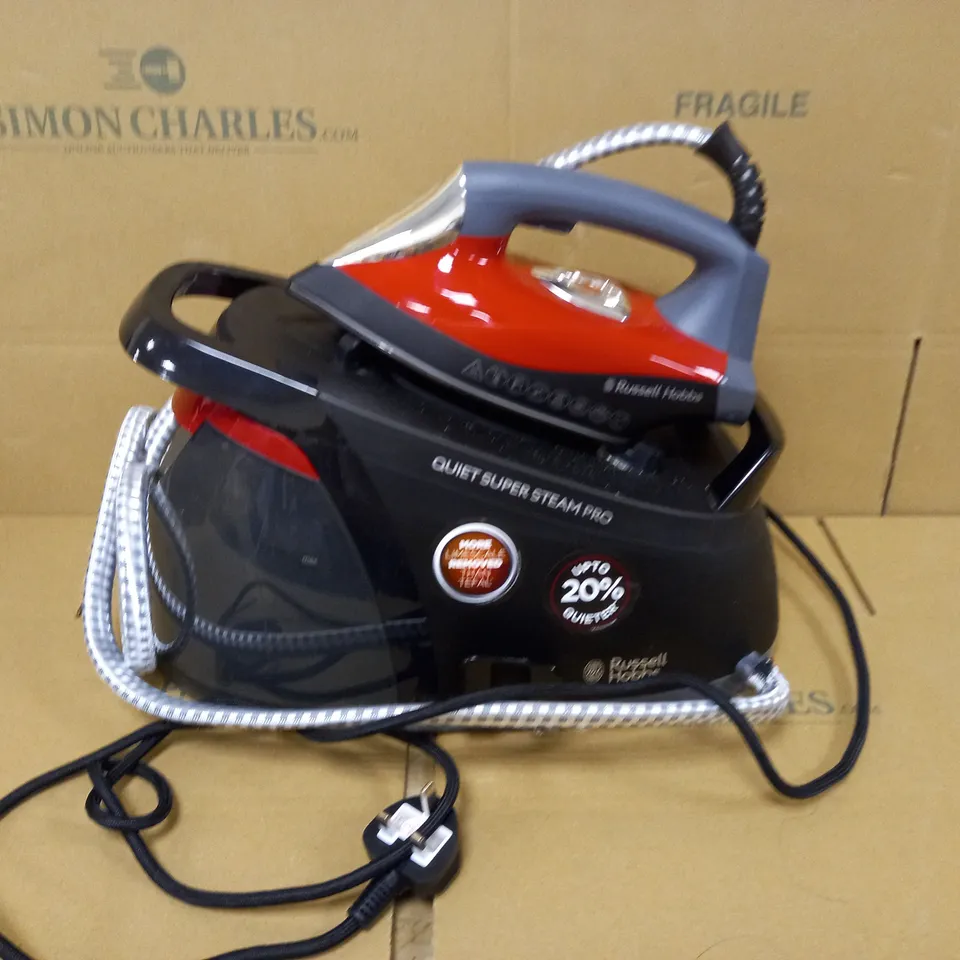 RUSSELL HOBBS QUIET SUPER STEAM PRO IRON