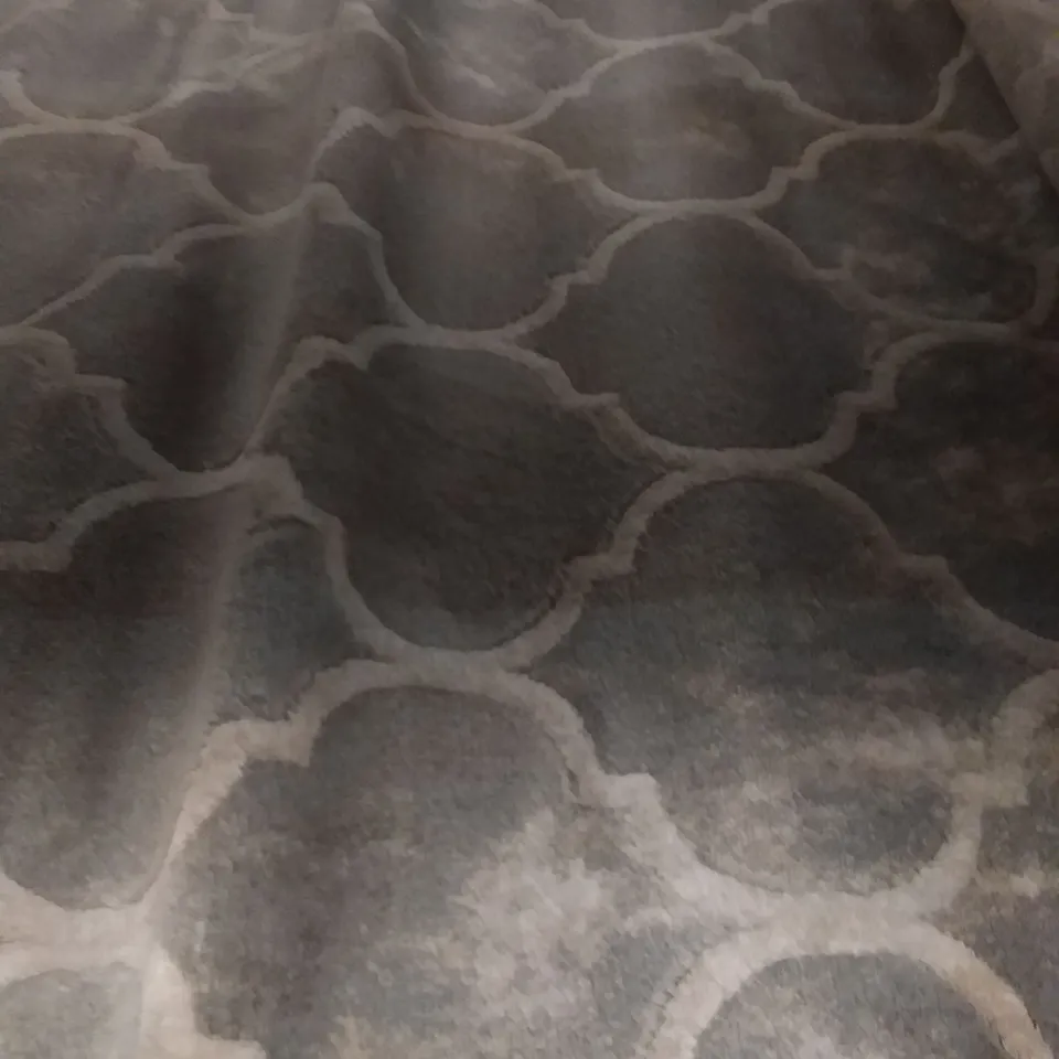 QUALITY DEFAZIO FLATWEAVE GREY RUG 120 × 170CM