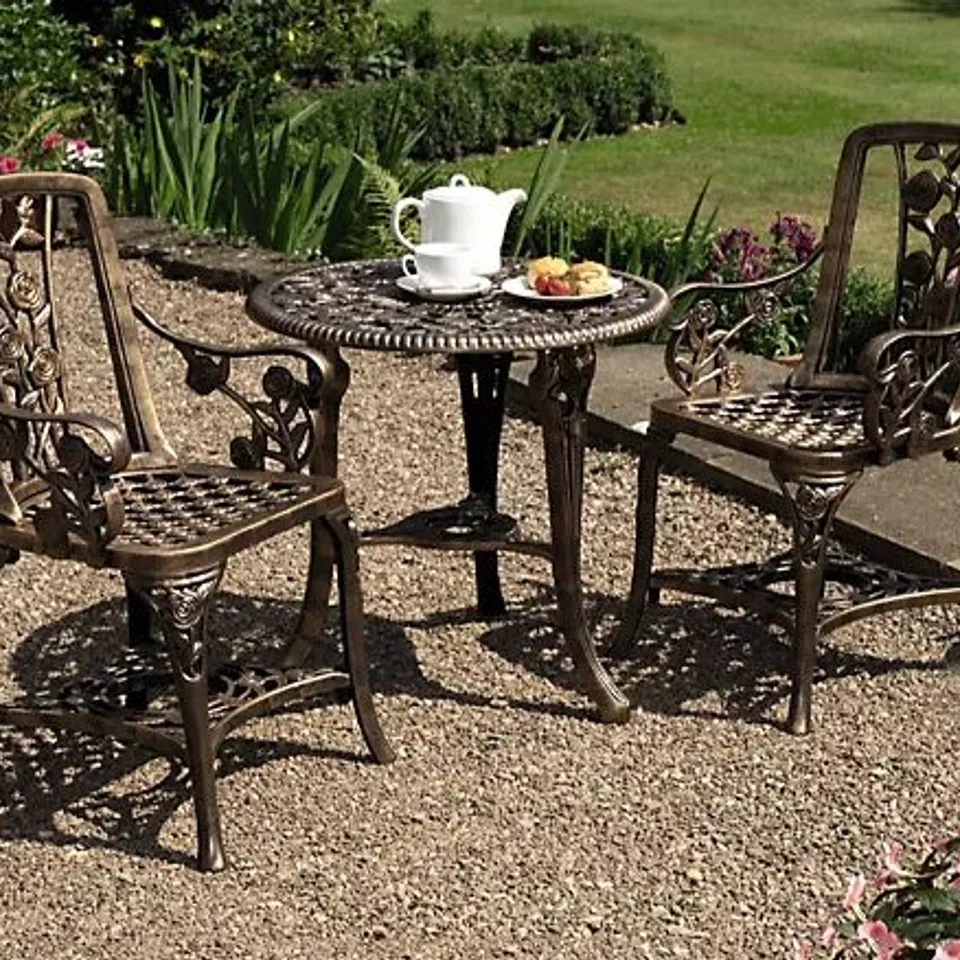 3PC ROSE BISTRO FURNITURE SET VERDI