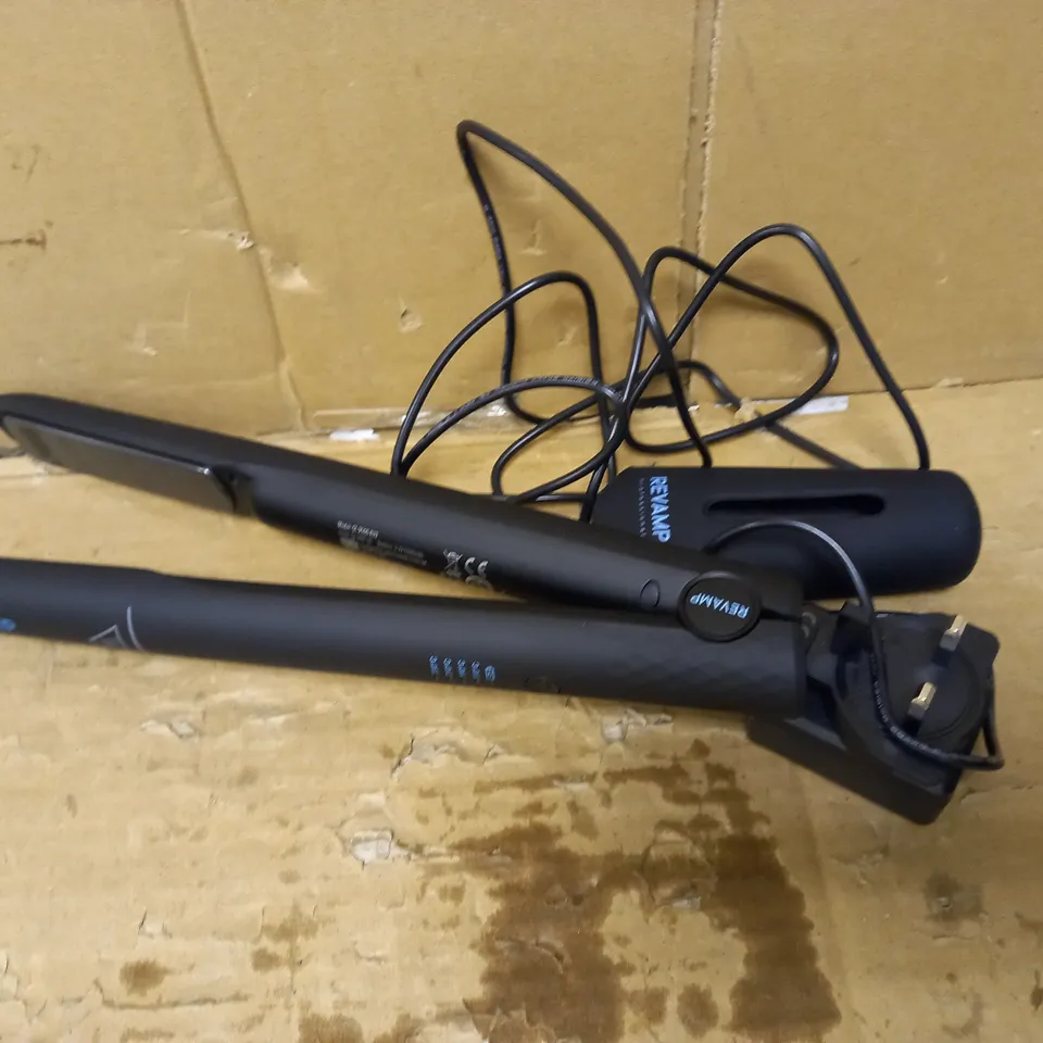 REVAMP PROGLOSS LIBERATE CORDLESS CERAMIC HAIR STRAIGHTENER