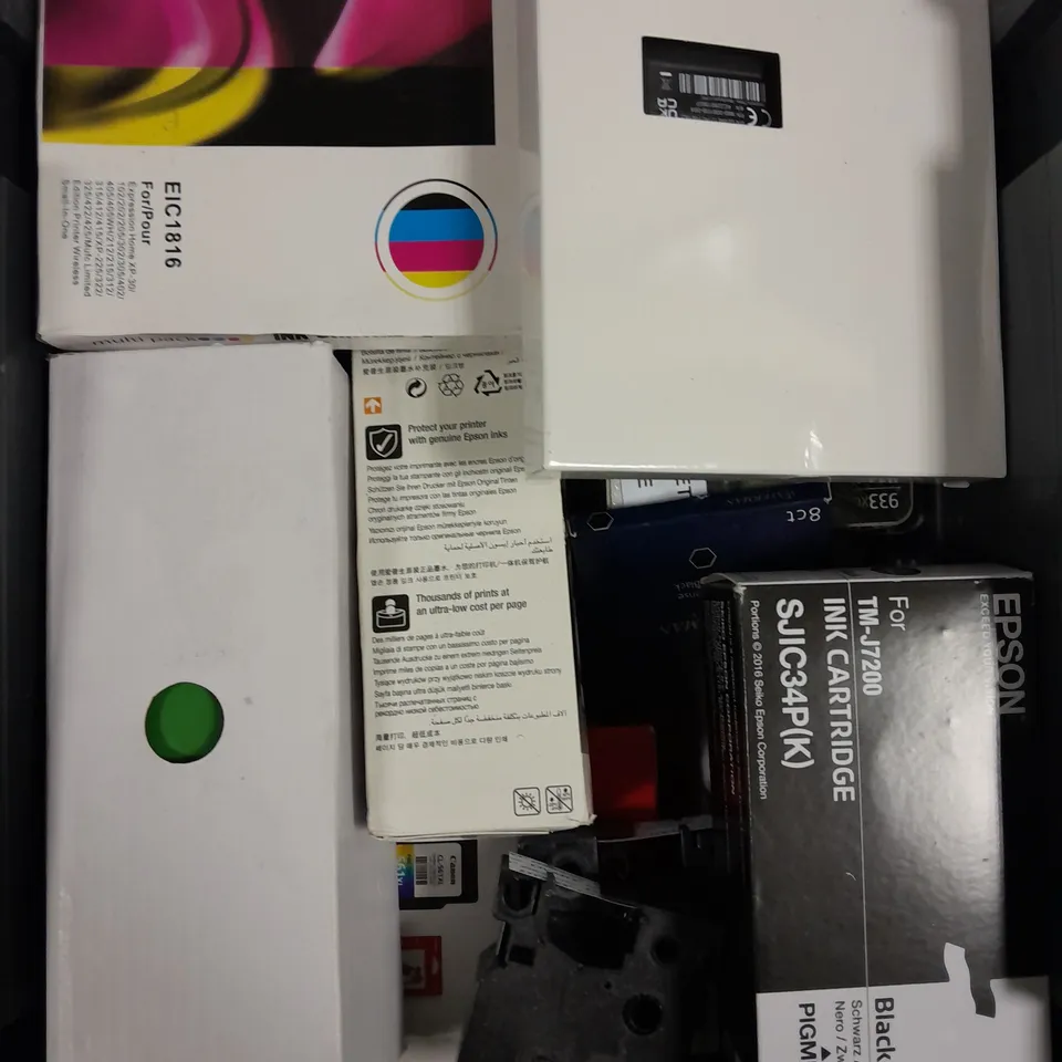 APPROXIMATELY 15 ASSORTED PRINTER INKS & CARTGRIDGES TO INCLUDE CANON 561, EPSON 105, CANON 545 ETC