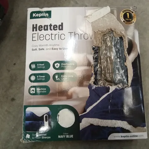 KEPLIN HEATED ELECTRIC THROW 