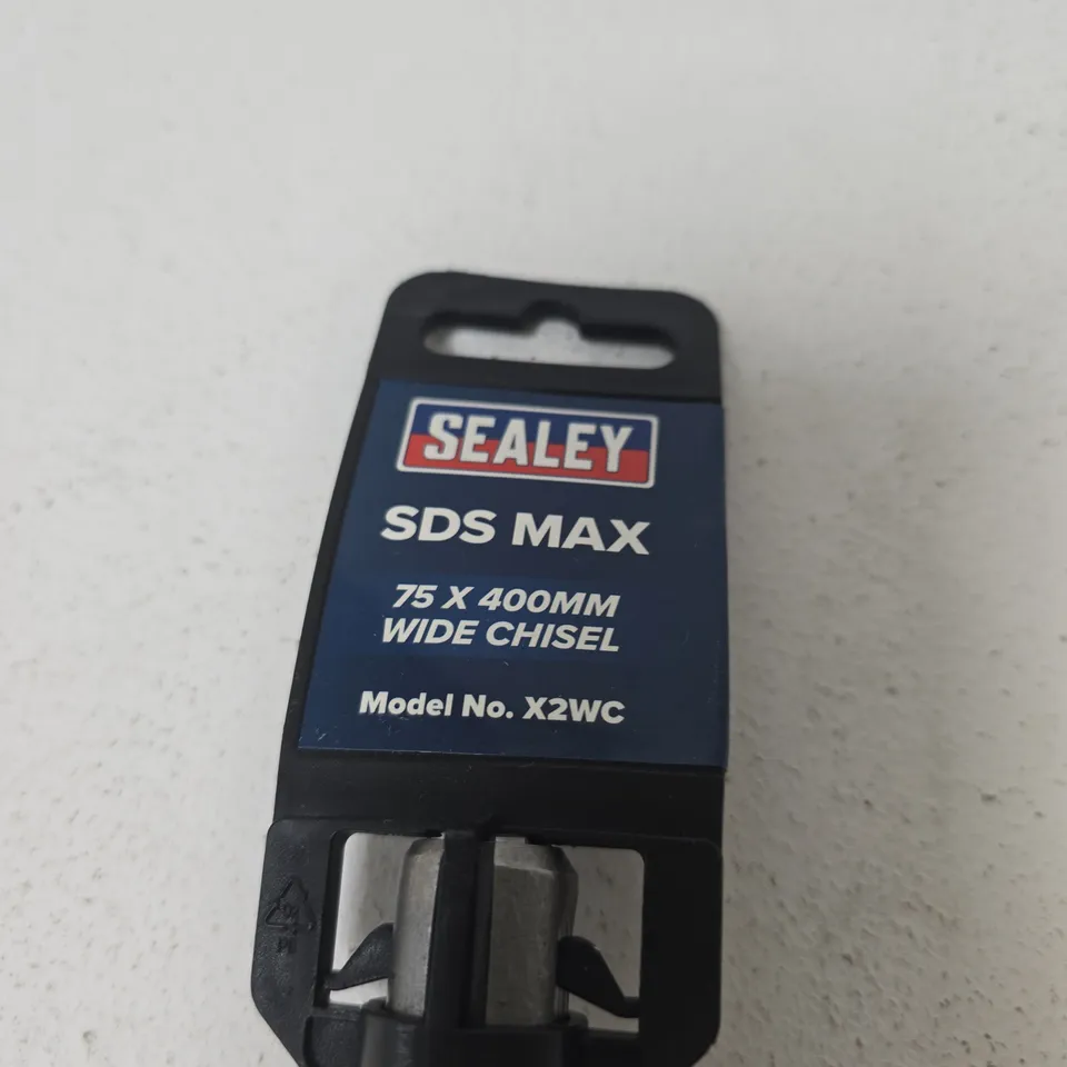 SEALEY SDS MAX WIDE CHISEL 75 X 400MM – MODEL X2WC