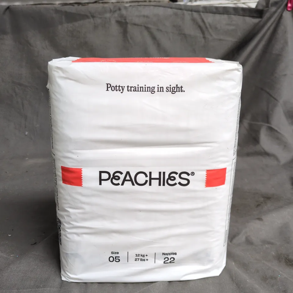 PEACHIES NAPPIES SIZE 05 - 22 NAPPIES 