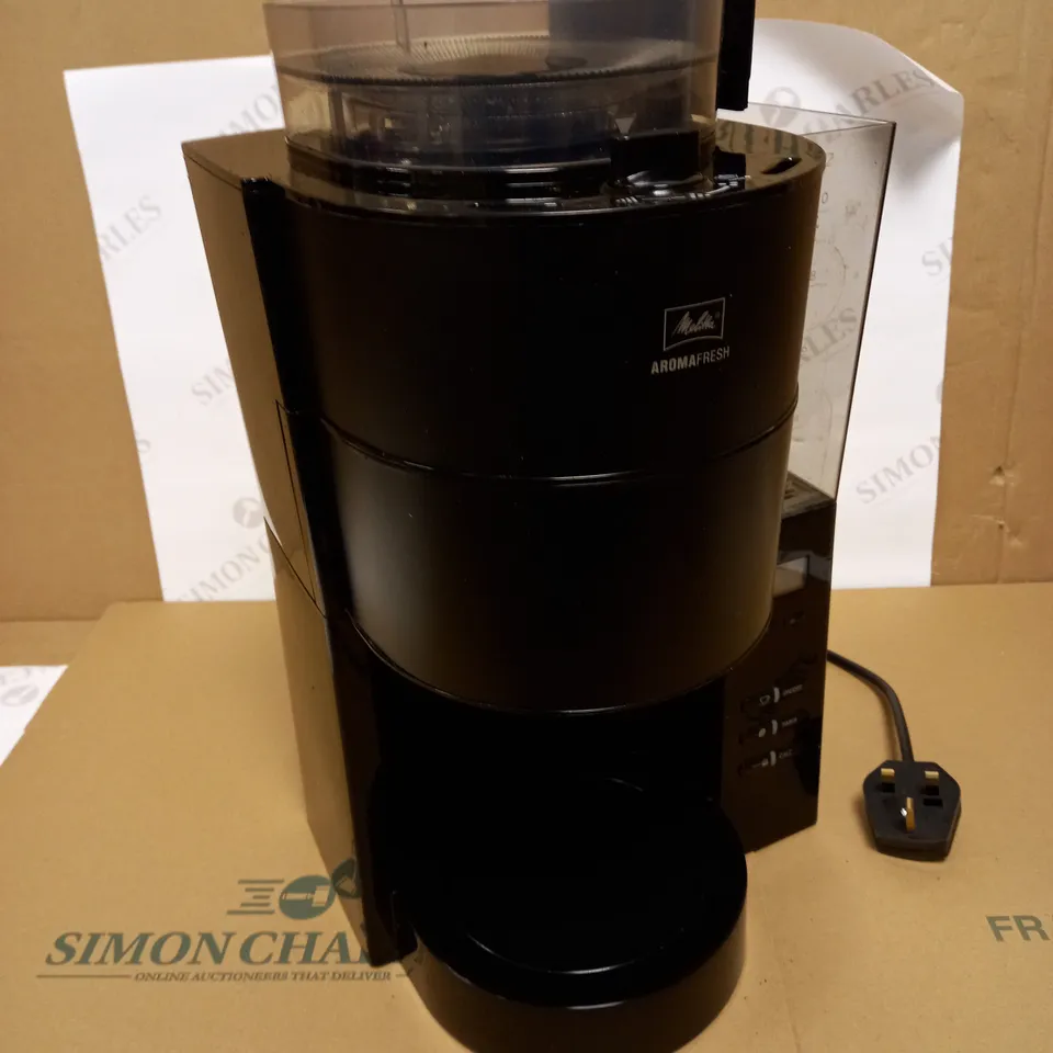 MELITTA AROMA FRESH 1021-05 COFFEE MACHINE MATT BLACK