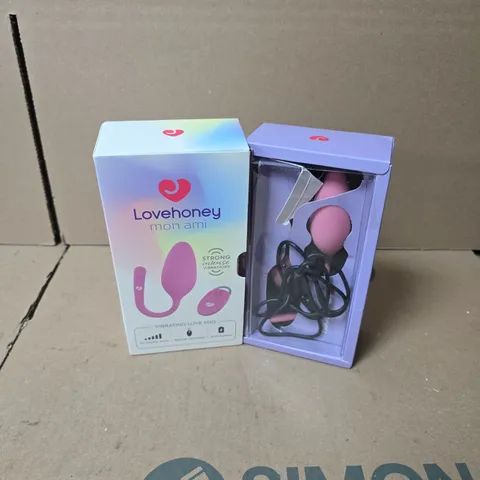 BOXED LOVEHONEY MON AMI VIBRATING LOVE EGG