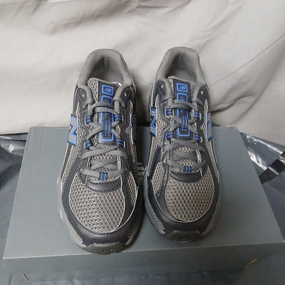 NEW BALANCE MEN'S RUNNING SHOES – GREY/BLUE (US 5) – GR740EPC UK 4.5 