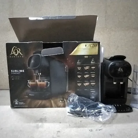 BOXED LOR BATISTA SUBLINGUAL COMPACT COFFEE SYSTEM MACHINE