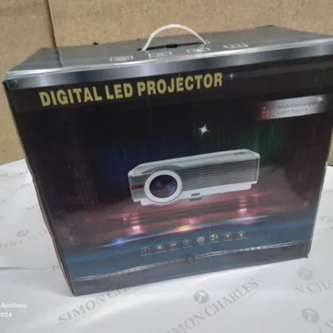 BOXED DIGITAL LED PROJECTOR 