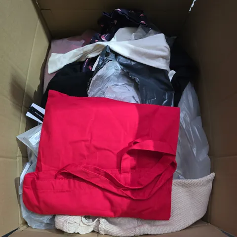 APPROXIMATELY 25 ASSORTED CLOTHING AND FASHION PRODUCTS IN VARIOUS STYLES AND SIZES - COLLECTION ONLY