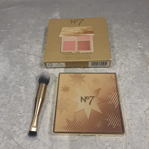 N07 SHIMMER FACE PALETTE