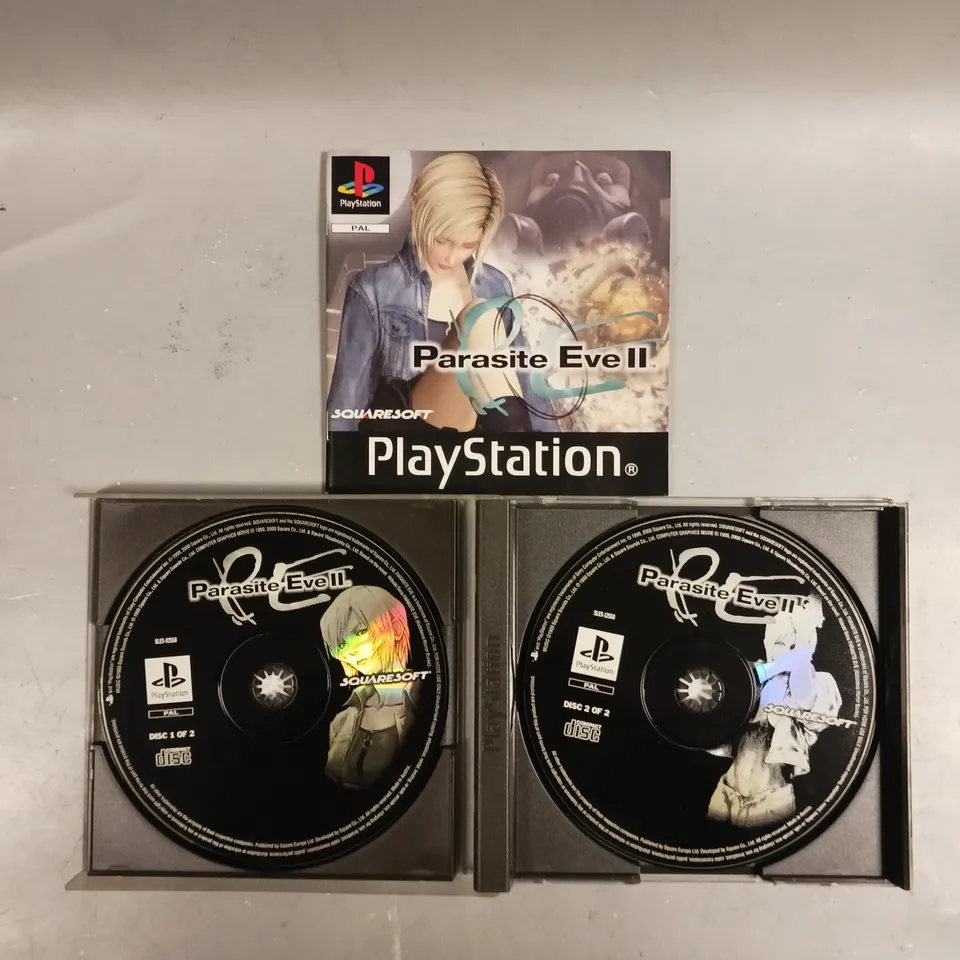 PARASITE EVE II RETRO VIDEO GAME FOR PLAYSTATION 1