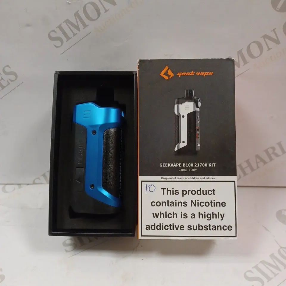 BOXED GEEK VAPE B100 21700 KIT - ALMIGHTY BLUE