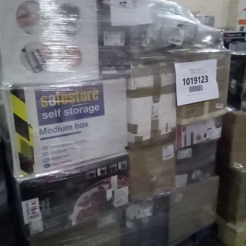 PALLET OF APPROXIMATELY 35 ASSORTED ELECTRICAL ITEMS TO INCLUDE COFFEE MAKERS , MIXERS , AIRFRYERS