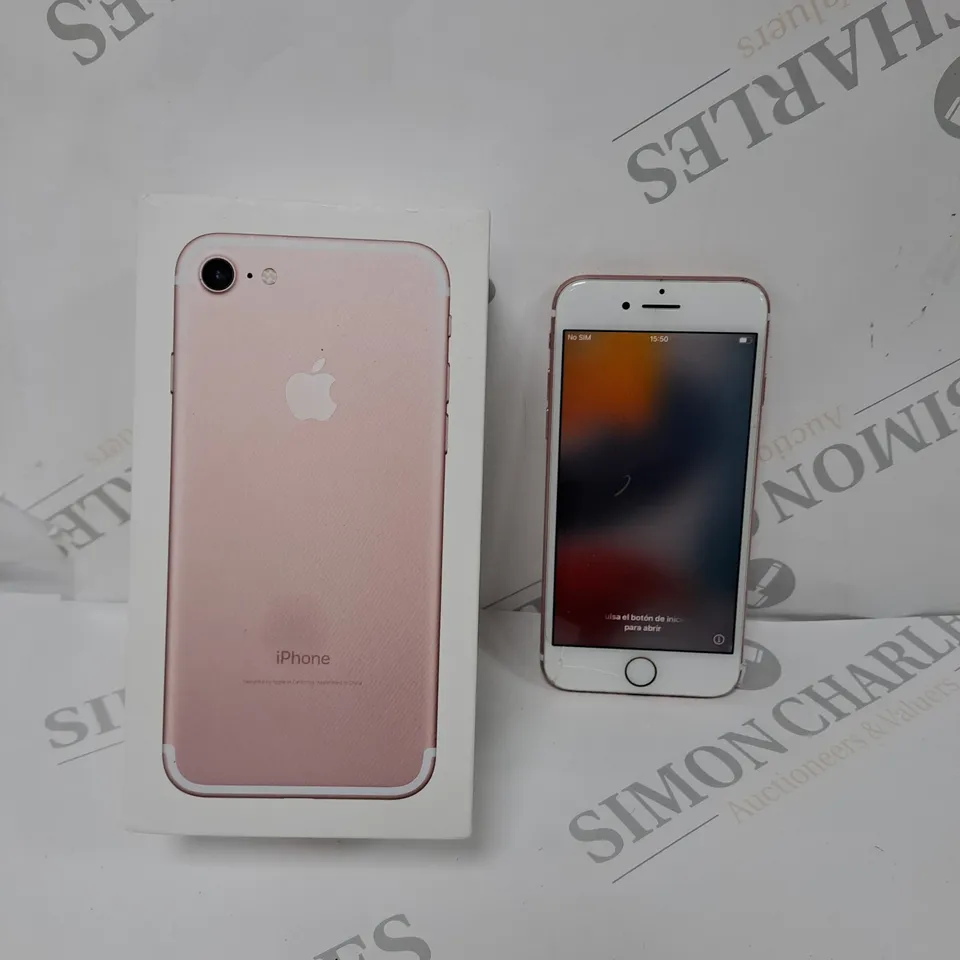 BOXED APPLE IPHONE 7 (A1778) IN PINK