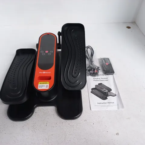 BOXED BLISS & BEYOND ELECTRIC SEATED EXERCISE MACHINE