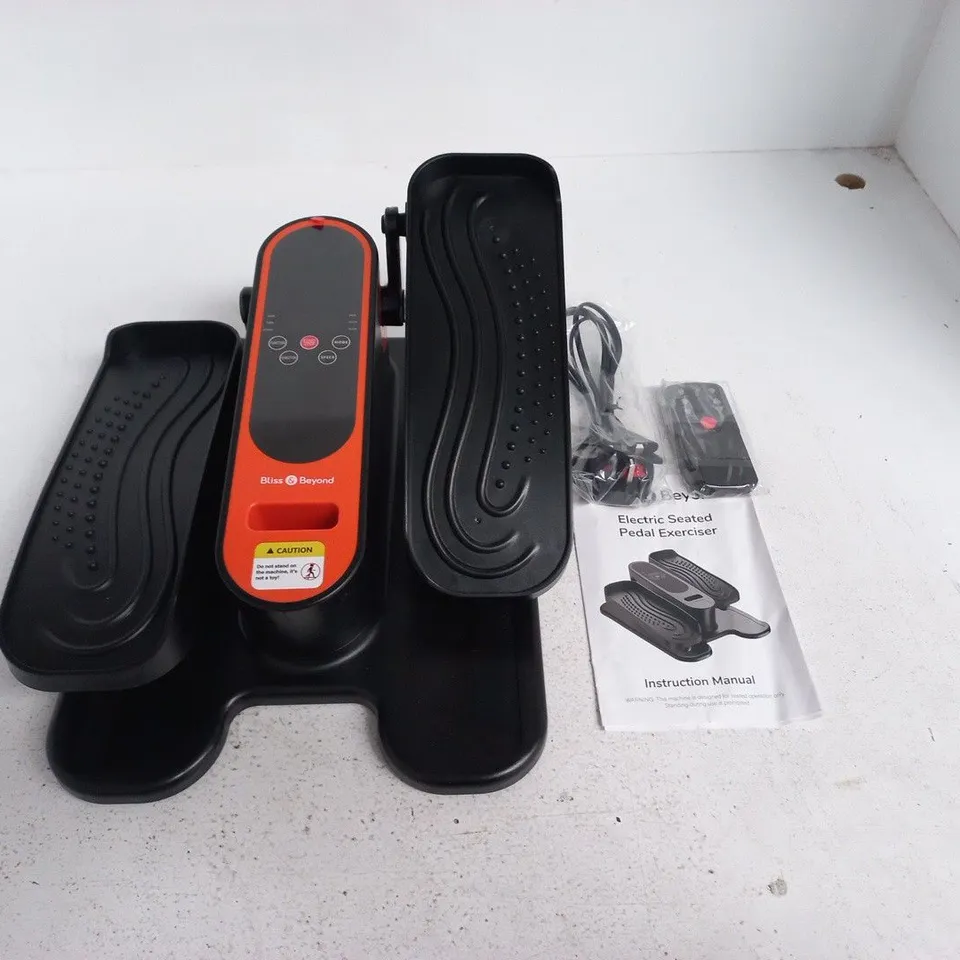 BOXED BLISS & BEYOND ELECTRIC SEATED EXERCISE MACHINE