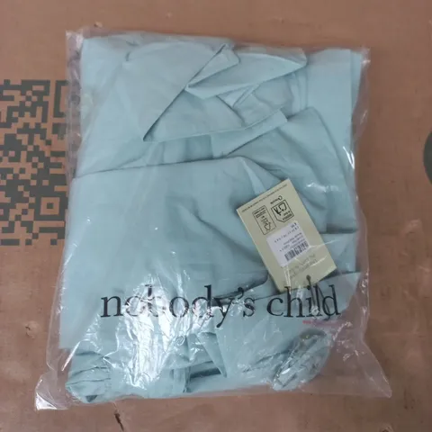 BAGGED NOBODY'S CHILD ROSALIE MIDI DRESS IN GREEN SIZE UK 10