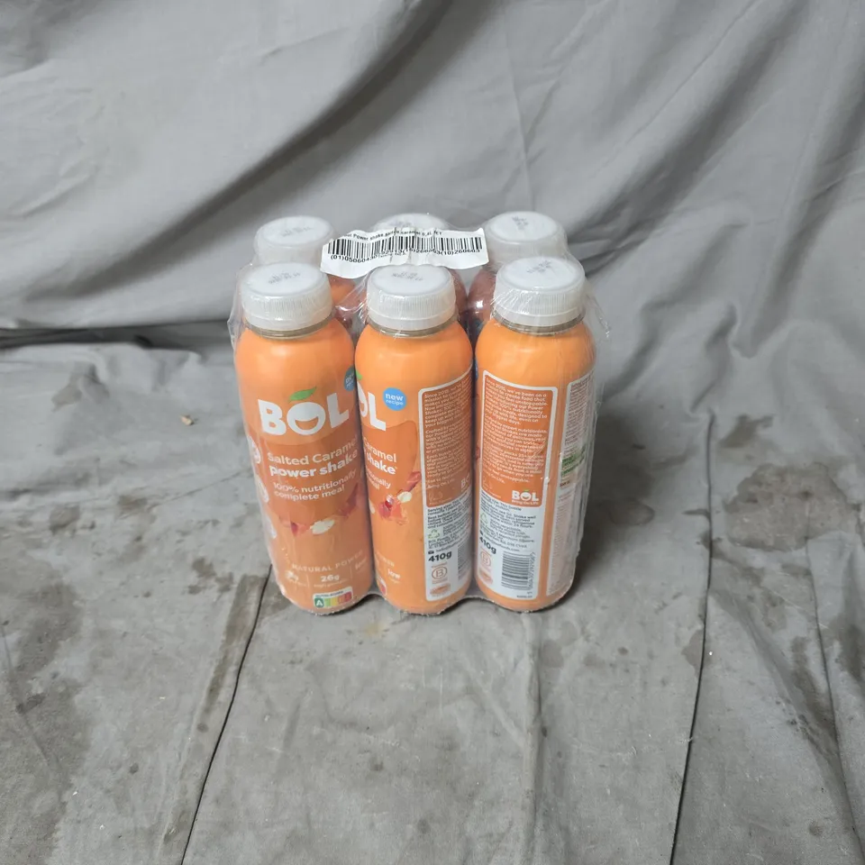 BOL 6 X SALTED CARAMEL POWER SHAKE 410G