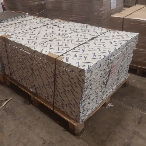 PALLET CONTAINING APPROXIMATELY 60x PACKS OF BRAND NEW TARKETT BEIGE TIVOLI TRAVERTINE LUXURY VINYL TILES - 3.72m²