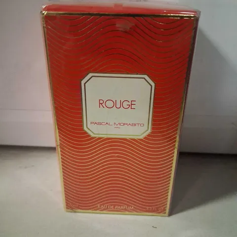 BOXED AND SEALED PASCAL MORABITO ROUGE EAU DE PARFUM 100ML