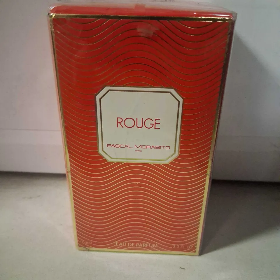 BOXED AND SEALED PASCAL MORABITO ROUGE EAU DE PARFUM 100ML