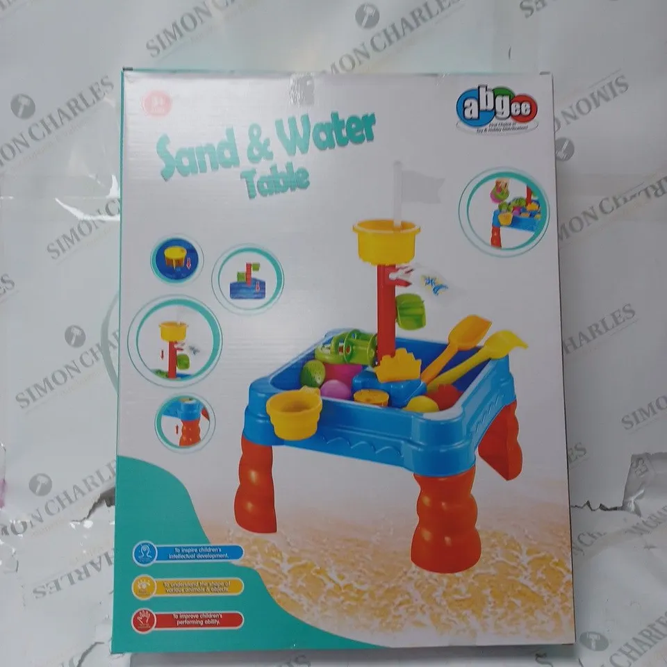 BOXED SAND & WATER TABLE 