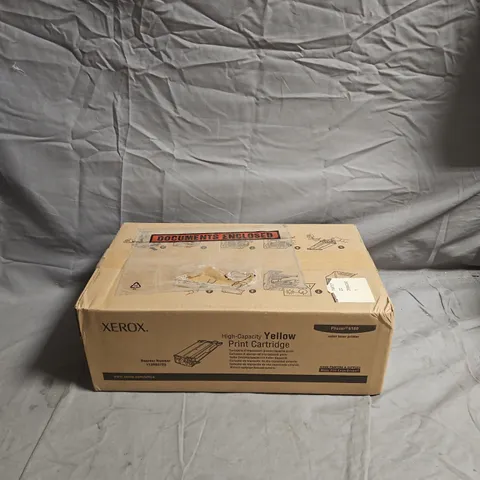 XEROX PHASER 6180 HIGH-CAPACITY YELLOW PRINT CARTRIDGE – BOXED