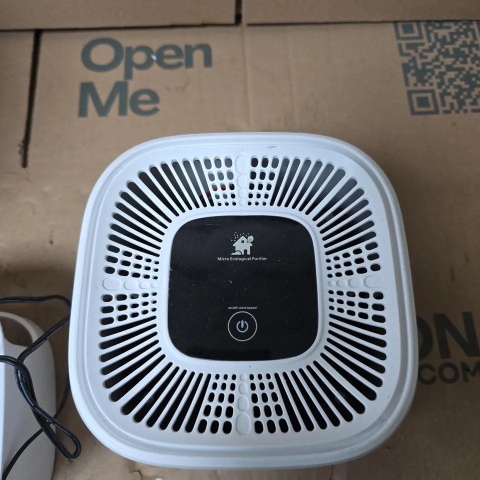 MICRO ECOLOGICAL PURIFIER DESKTOP AIR PURIFIER – WHITE