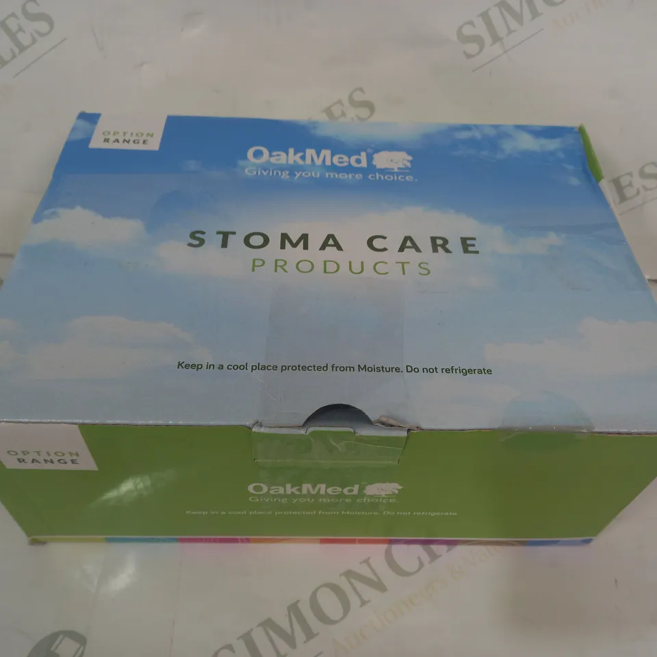 OAKMED BOX OF APPROXIMATELY 20 CLOSED STANDARD HYDROCOLLOID SOFT CONVEX ONE PIECE BAGS