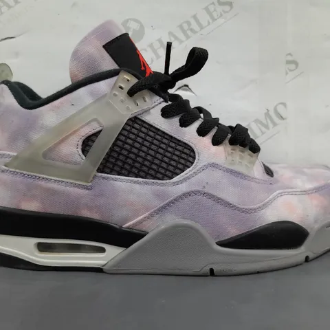 PAIR OF NIKE AIR JORDAN SHOES IN TIE-DYE UK SIZE 9