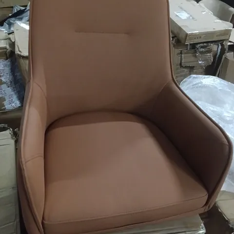 BOXED SET OF 2 FAUX LEATHER DINING CHAIRS